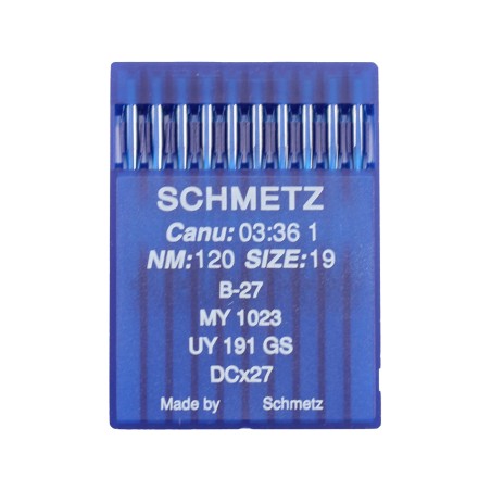 Schmetz Industrial overlock machine needles B 27,81x1, DCx21 regular point size 120/19